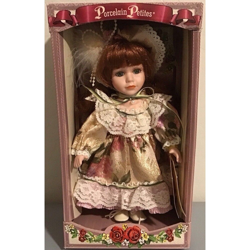 11” Genuine Fine Bisque Porcelain Collectors Choice Doll Hand Painted Authentic